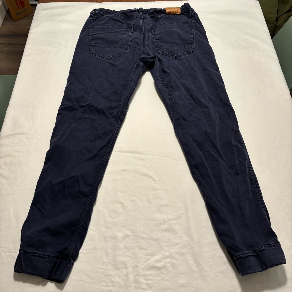 DUER NX2 Slim Fit Navy Joggers - Picture 8 of 8